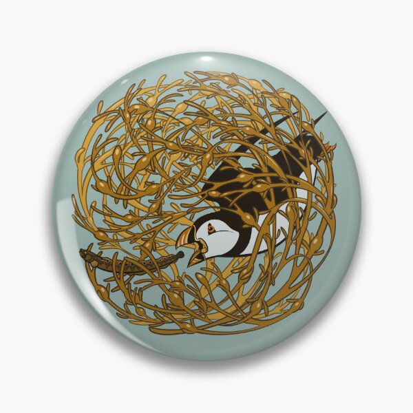 Item preview, Puffin in Rockweed designed and sold by JadaFitch.