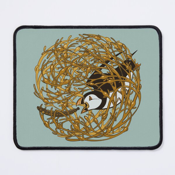 Item preview, Puffin in Rockweed designed and sold by JadaFitch.