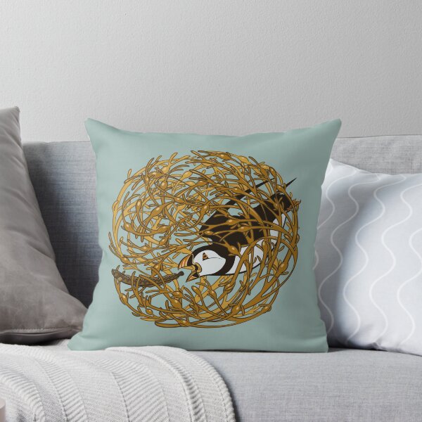 Item preview, Puffin in Rockweed designed and sold by JadaFitch.