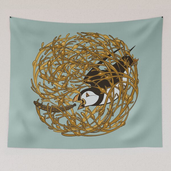 Item preview, Puffin in Rockweed designed and sold by JadaFitch.