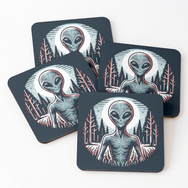 Item preview, Alien in Forest designed and sold by roswellboutique.