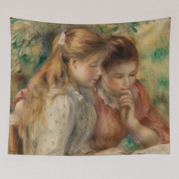 Item preview, Pierre-Auguste Renoir : Reading (La Lecture) (1892) designed and sold by YNTDigitalHouse.