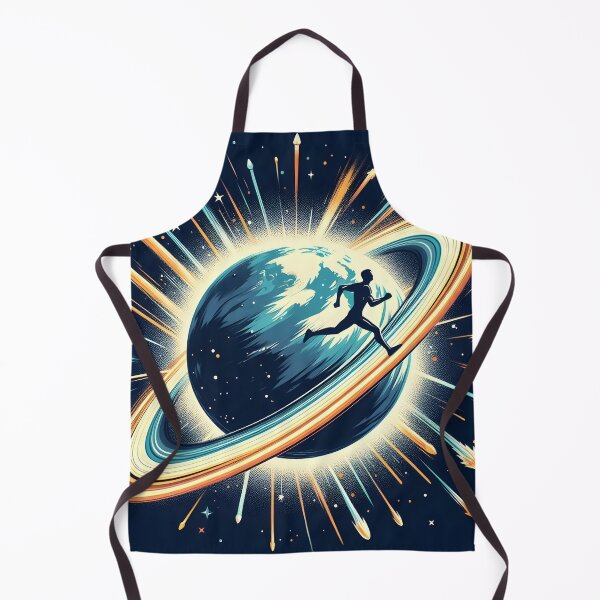 Item preview, Running On Saturn, Ai Generated Art designed and sold by ACC .