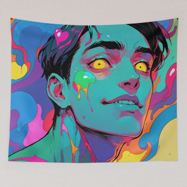 Item preview, Slime Boy In Vibrant Colors designed and sold by CriaCreative.