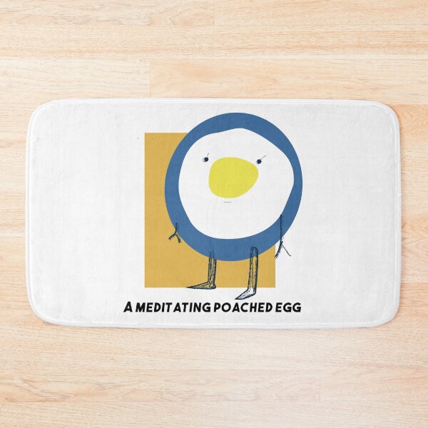 Item preview, A meditating poached egg  designed and sold by ones-artstudio.