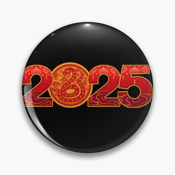 Item preview,  2025 Chinese New Year Happy New Year Welcome 2025 It's a 2025 Snake designed and sold by KolorellaS.