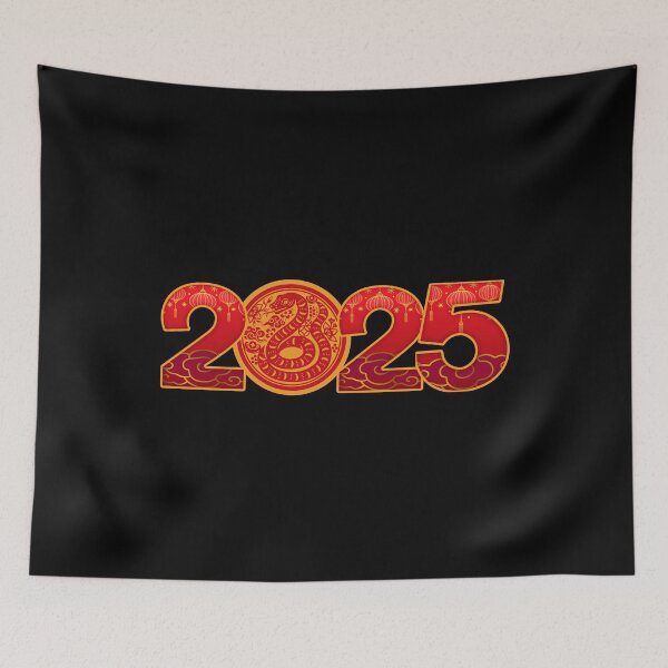 Item preview,  2025 Chinese New Year Happy New Year Welcome 2025 It's a 2025 Snake designed and sold by KolorellaS.