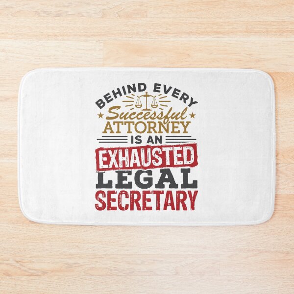 Item preview, Funny Exhausted Legal Secretary Law Firm  designed and sold by jaygo.