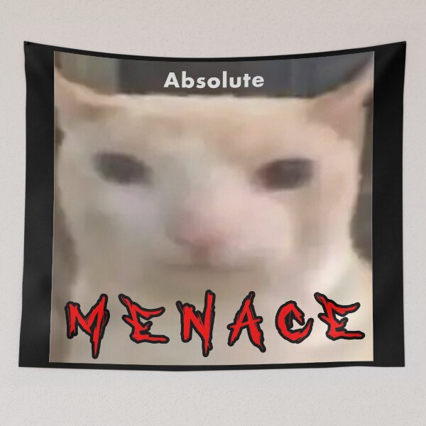 Item preview, Absolute MENACE Cat designed and sold by Derpymelone.