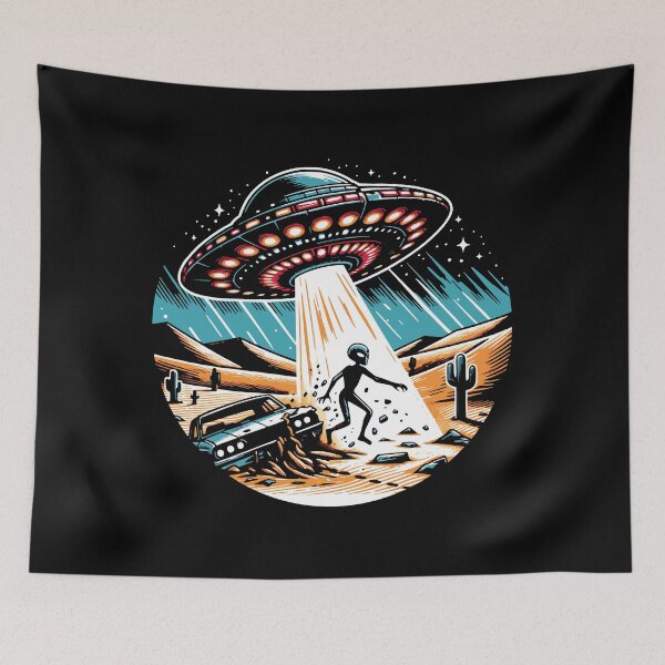 Item preview, UFO and Alien designed and sold by roswellboutique.