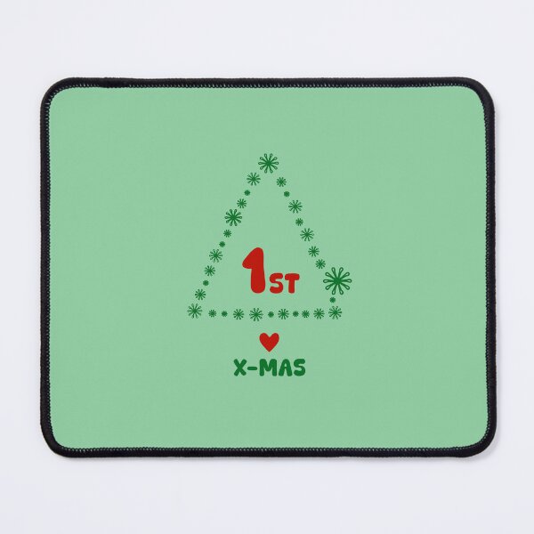 Item preview, FIRST X-MAS, Unique designed and sold by villacreativa.