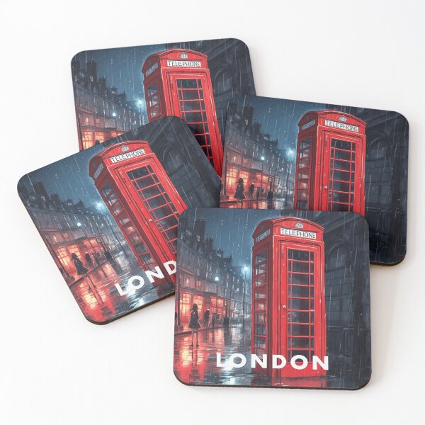 Item preview, London Telephone Booth designed and sold by GhumGham.