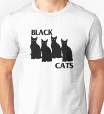 Black Cat Parody Of Black Flag Unisex T-Shirt