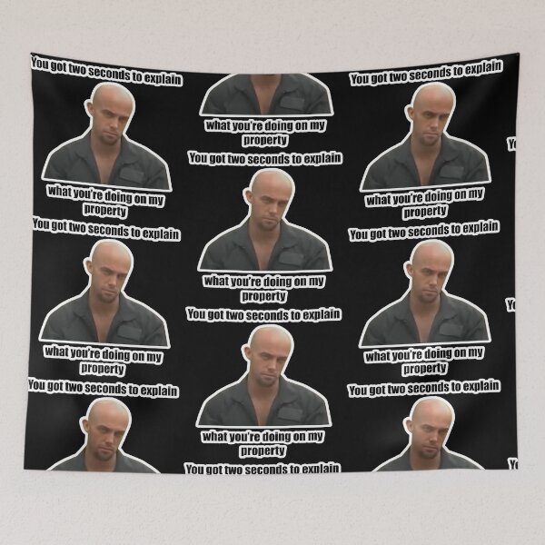 Item preview, Gachi: You got two seconds to explain what you’re doing on my property designed and sold by Bigbaldred.