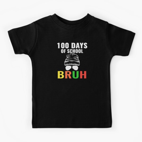 Item preview, Bruh 100 Days Of School sunglasses designed and sold by YatoMino.