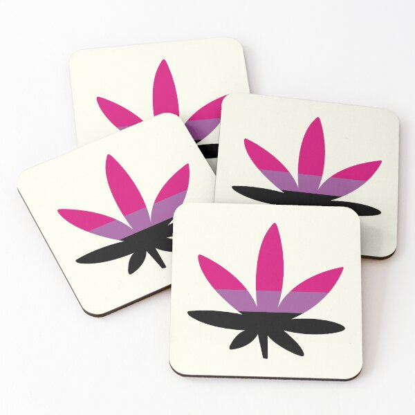 Item preview, Bisexual Flag Pride Pot Leaf - LGBTQ Weed Art designed and sold by Cannaxes Studio.