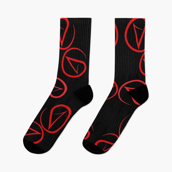 Item preview, Atheism Logo. Red, repeat pattern. Design No 4 designed and sold by Atheist-Heaven.