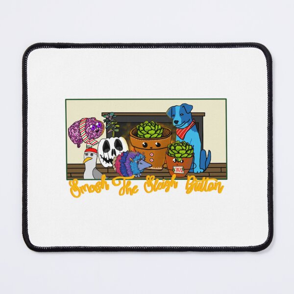 Item preview, Pixels Christmas 2024 (Hit the Sleigh Button) designed and sold by geozaki.