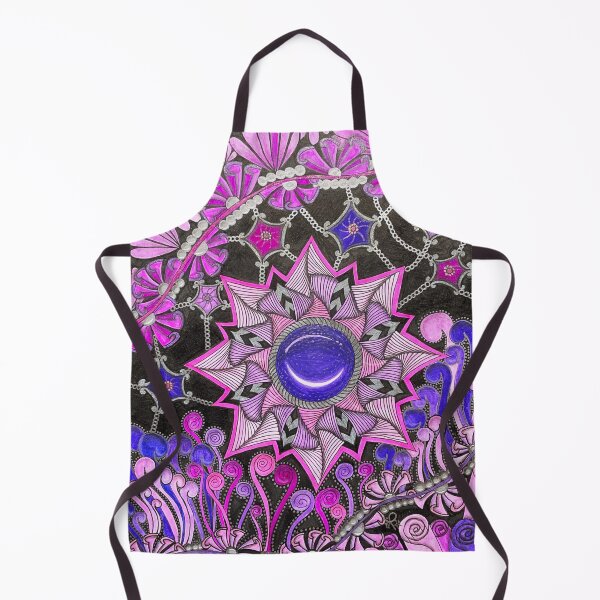 Item preview, Pink and purple paradox zentangle style texture designed and sold by Fantasyplus.