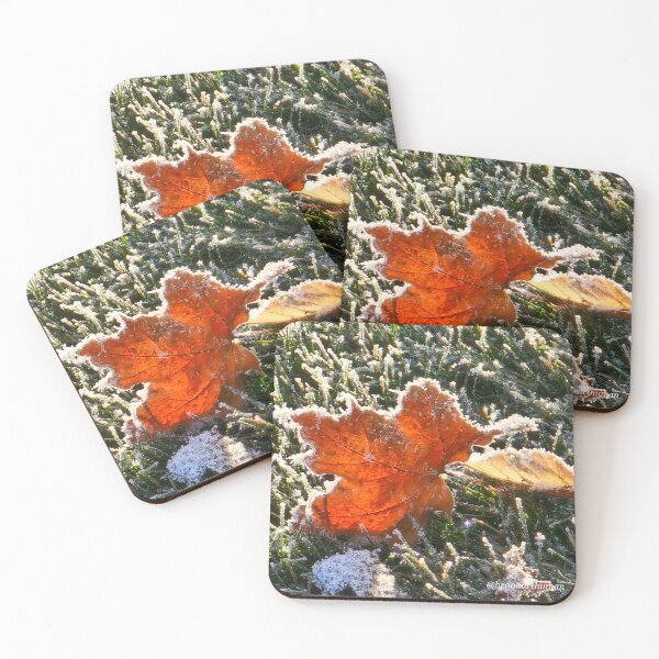 Item preview, Rime ice leaf designed and sold by DancingCreek.