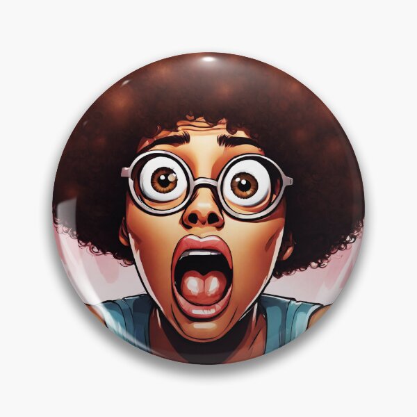 Item preview, Surprised Afro Woman 5 designed and sold by Tom-Johnson.