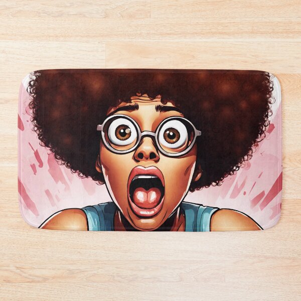 Item preview, Surprised Afro Woman 5 designed and sold by Tom-Johnson.