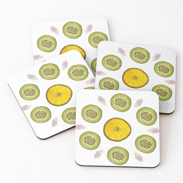 Item preview, tropical fruits designed and sold by PineSunStudio.