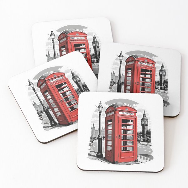Item preview, London Telephone Booth designed and sold by GhumGham.