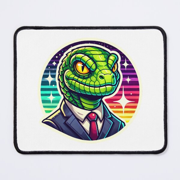 Item preview, Reptilian Conspiracy Artwork | Alien Lizard People Design designed and sold by supersanko.