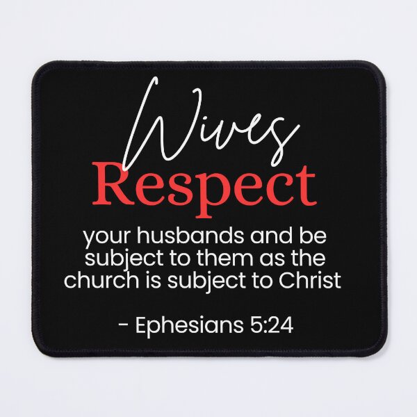 Item preview, Wives respect your husbands designed and sold by NotorieTEES.