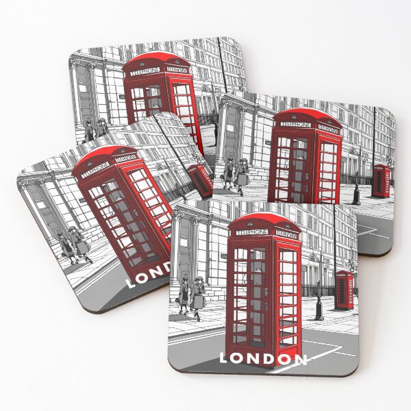 Item preview, London Telephone Booth designed and sold by GhumGham.
