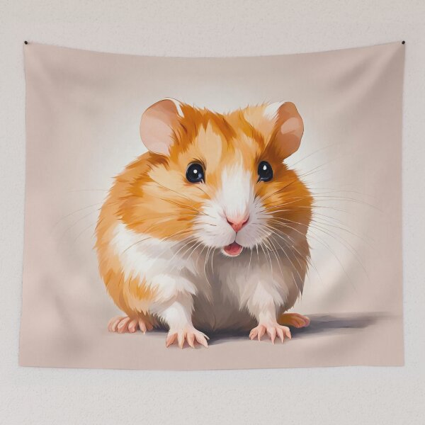 Item preview, Syrian Hamster Portrait 6 designed and sold by Tom-Johnson.