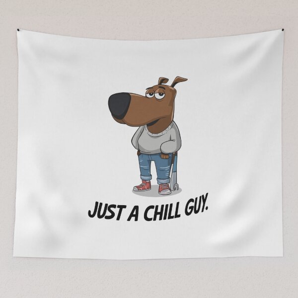 Item preview, Just A Chill Guy, TikTok Meme designed and sold by Hoahip.