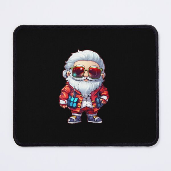 Item preview, Kawaii Cute Modern Santa Claus in Red Sunglasses ?? designed and sold by KawaiiArtStyle.