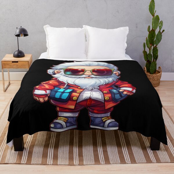 Item preview, Kawaii Cute Modern Santa Claus in Red Sunglasses ?? designed and sold by KawaiiArtStyle.