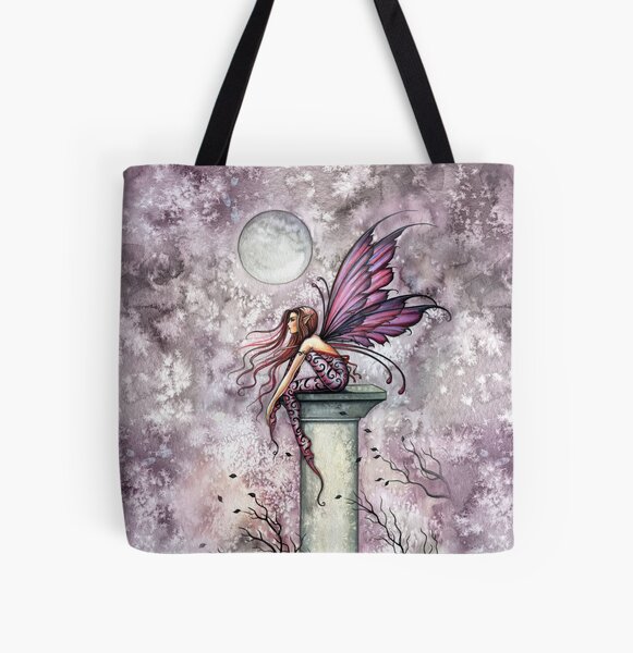 Item preview, The Lookout Watercolor Fairy Illustration by Molly Harrison designed and sold by Molly  Harrison.