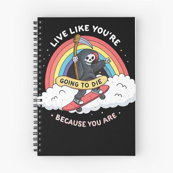 Item preview, Skate Through Life: Grim Reaper Edition designed and sold by FocusedPatterns.