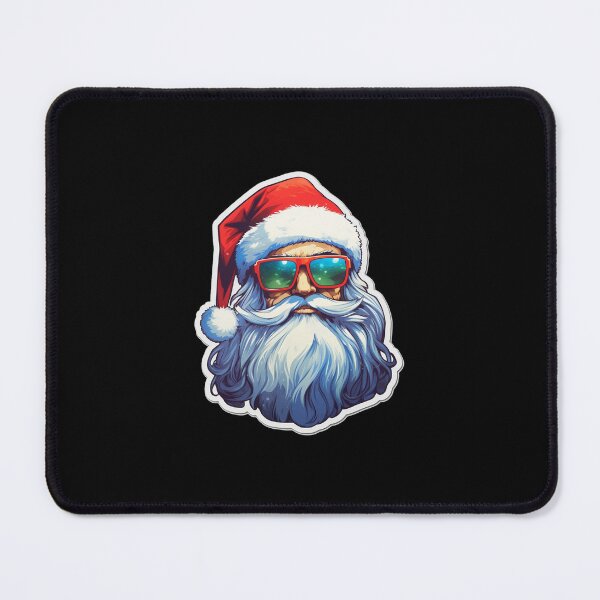 Item preview, Kawaii Cute Modern Santa Claus in Red Sunglasses designed and sold by KawaiiArtStyle.