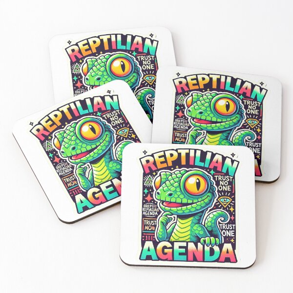 Item preview, Reptilian Conspiracy Artwork | Alien Lizard People Design designed and sold by supersanko.