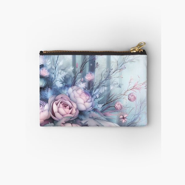 Item preview, Winter landscape.Floral pattern.Winter flowers on snow.Pastel colors. designed and sold by MagelliShop.