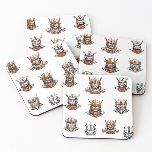 Item preview, Techno-Samurai Guardian Pattern 1 designed and sold by Tom-Johnson.