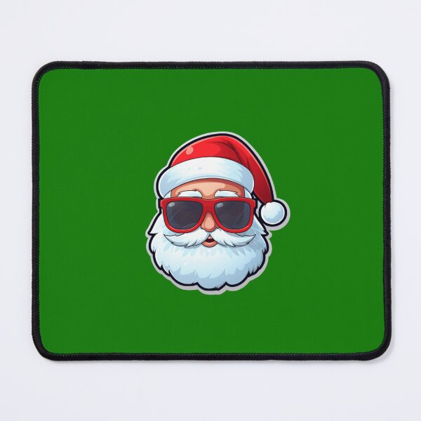 Item preview, Kawaii Cute Modern Santa Claus in Red Sunglasses designed and sold by KawaiiArtStyle.