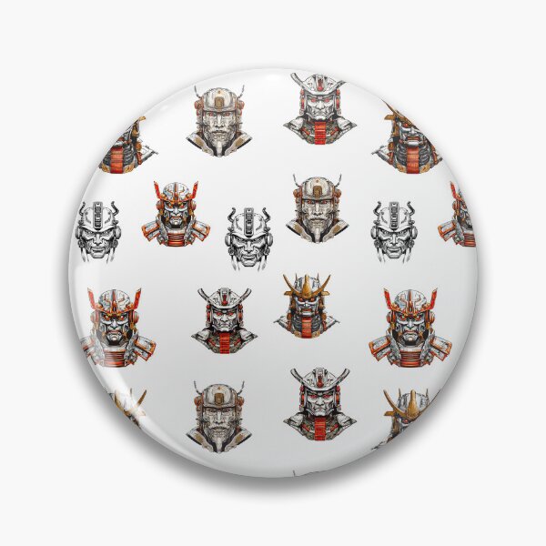 Item preview, Techno-Samurai Guardian Pattern 2 designed and sold by Tom-Johnson.