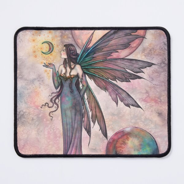 Item preview, Fire Opal Moon Fairy by Molly Harrison designed and sold by Molly  Harrison.