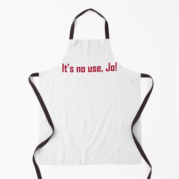 Item preview, It’s no use, Jo! - Laurie quote simple red text designed and sold by EmeraldeaArt.