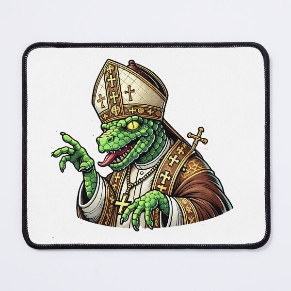 Item preview, Reptilian Conspiracy Artwork | Alien Lizard People Design designed and sold by supersanko.