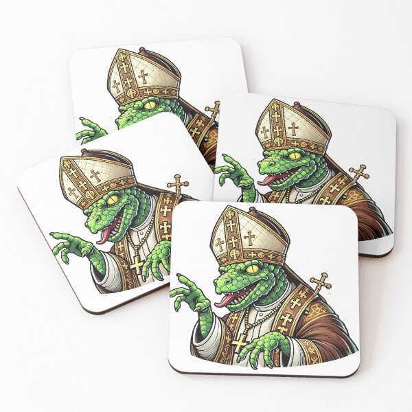 Item preview, Reptilian Conspiracy Artwork | Alien Lizard People Design designed and sold by supersanko.