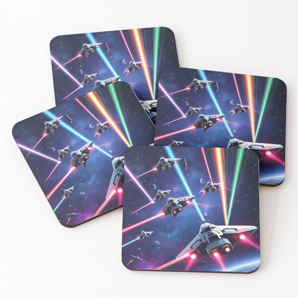 Item preview, Epic Starfighter Battles in Deep Space Planets Star designed and sold by ART ATTACK ZONE.