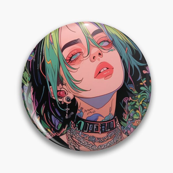 Item preview, Billie's hair inspired avatar designed and sold by Nowshin Tasnim.