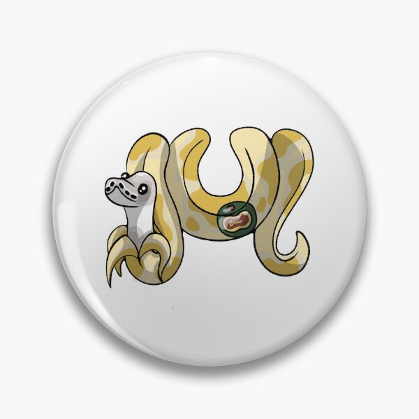 Aperçu de l'œuvre Art mignon de python royal de serpent de banane de python royal créée et vendue par SquirkyShop.